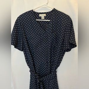Liz Claiborne Polka Dot Dress Size 12P
